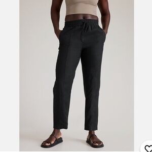 Athleta Retreat Linen Ankle Pant - NWT, size Large Tall